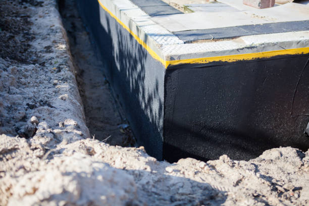 SJ Waterproofing Pros completing home waterproofing near Winchester, IN