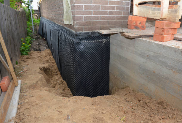 Expert waterproofing evaluation at a Winchester, IN property